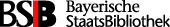 Homepage der Bayerischen Staatsbibliothek